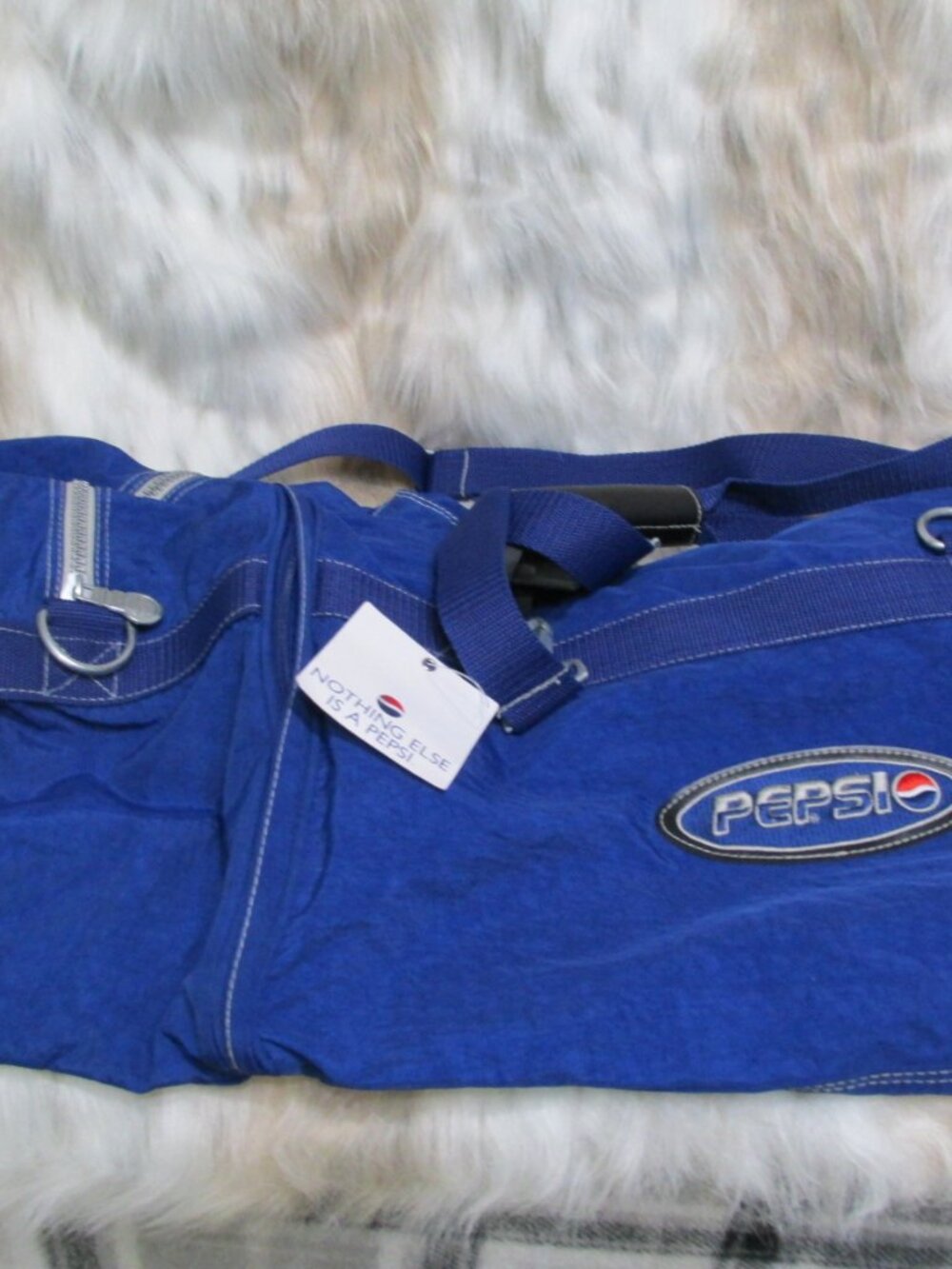 P3361-NWT Pepsi Vintage 1990s Double Duffle
